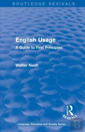 Routledge Revivals: English Usage (1986)