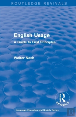 Bertrand.pt - Routledge Revivals: English Usage (1986)
