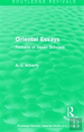 Routledge Revivals: Oriental Essays (1960)