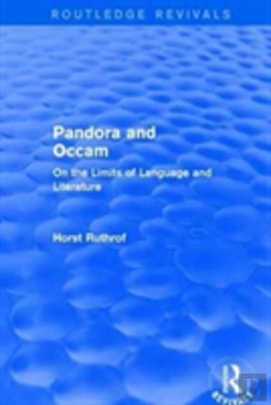 Bertrand.pt - Routledge Revivals: Pandora And Occam (1992)