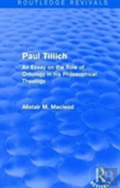 Routledge Revivals: Paul Tillich (1973)