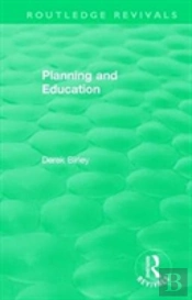 Routledge Revivals: Planning And Education (1972)