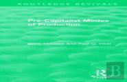 Routledge Revivals: Pre-Capitalist Modes Of Production (1975)