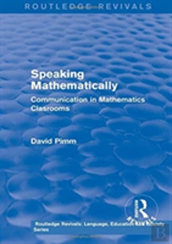 Bertrand.pt - Routledge Revivals: Speaking Mathematically (1987)