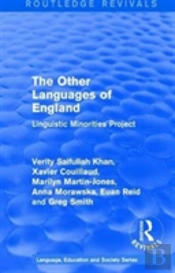 Routledge Revivals: The Other Languages Of England (1985)