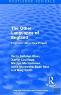 Bertrand.pt - Routledge Revivals: The Other Languages Of England (1985)
