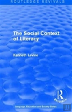 Bertrand.pt - Routledge Revivals: The Social Context Of Literacy (1986)