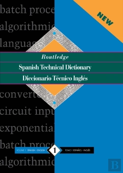 Bertrand.pt - Routledge Spanish Technical Dictionary Diccionario Tecnico Ingles