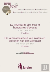 R.P.R.J.-Thema-Repetibilite  Des Frais D'Avocat