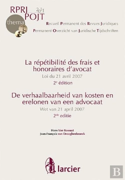 Bertrand.pt - R.P.R.J.-Thema-Repetibilite  Des Frais D'Avocat