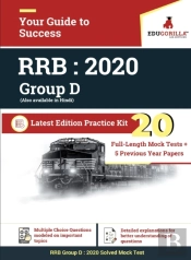 Rrb Group D 2020 - 20 Mock Tests + 5 Pyp For Complete Preparation