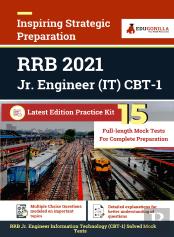 Rrb Jr. Engineer Information Technology (It) Cbt-1 2021 15 Mock Tests Latest Edition Practice Kit