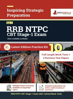 Bertrand.pt - Rrb Ntpc Cbt Stage-1 Exam 2021 Vol. 1 10 Mock Test + 3 Previous Year Papers