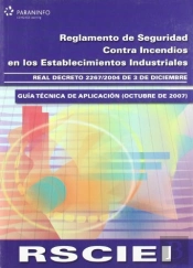 Rsciei. Reglamento De Seguridad Contra Incendios En Los Establecimientos Industriales