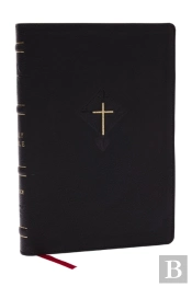 Rsv2ce, Thinline Large Print Catholic Bible, Black Leathersoft, Comfort Print