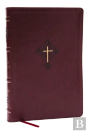 Rsv2ce, Thinline Large Print Catholic Bible, Crimson Leathersoft, Comfort Print
