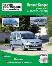 Rta 101.1 Kangoo ; Phase 1 Et 2 Diesel 09/97  12/07