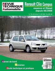 Rta B726.5 Clio Ii Campus ; 07/06 Ess 1.2i + 1.5 Dci