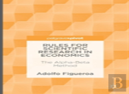 Rules For Scientific Research In Economics
