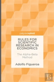 Rules For Scientific Research In Economics