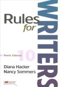 Rules For Writers