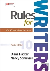 Rules For Writers With Writing About Literature (Tabbed Version)
