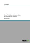 Runen Im Sadgermanischen Raum