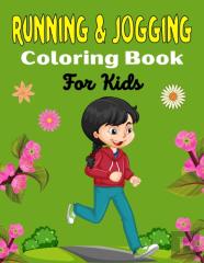 Running & Jogging Coloring Book For Kids