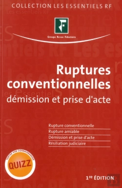 Bertrand.pt - Ruptures Conventionnelles - Demission Et Prise D'Acte.