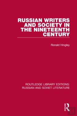Bertrand.pt - Russian Writers And Society In The Nineteenth Century