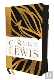 Rvr, Biblia Reflexiones De C. S. Lewis, Interior A Dos Colores, Tapa Dura, Negro, Comfort Print