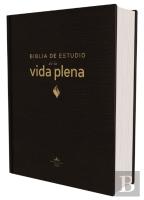 Rvr60, Biblia De Estudio De La Vida Plena, Edicion Clasica, Tapa Dura, Palabras De Jesus En Rojo, Comfort Print