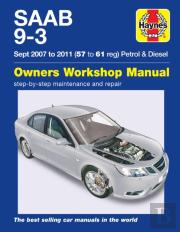 Saab 9-3 Petrol & Diesel (07 - 11) Haynes Repair Manual