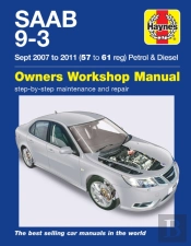 Saab 9-3 Petrol & Diesel (07 - 11) Haynes Repair Manual