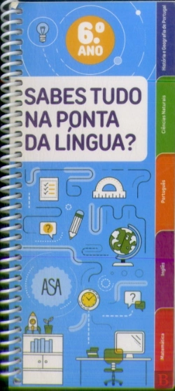Bertrand.pt - Sabes Tudo na Ponta da Língua 6º Ano