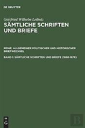 Saemtliche Schriften Und Briefe