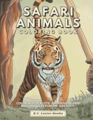 Safari Animal Coloring Book