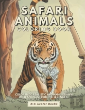 Safari Animal Coloring Book