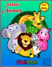 Safari Animals Coloring Book For Kids