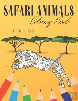 Bertrand.pt - Safari Animals Coloring Book For Kids