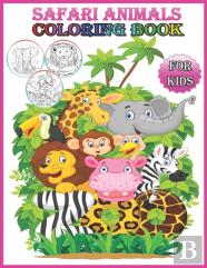 Safari Animals Coloring Book