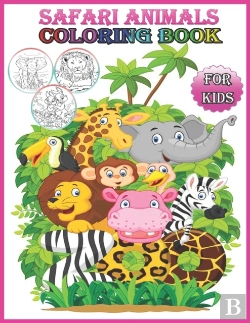 Bertrand.pt - Safari Animals Coloring Book