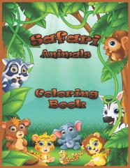 Safari Animals Coloring Book