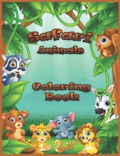 Safari Animals Coloring Book