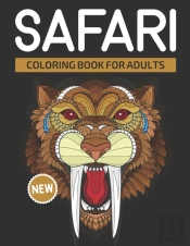 Safari Coloring Book For Adults