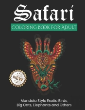 Safari Coloring Book For Adults