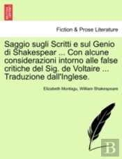Saggio Sugli Scritti E Sul Genio Di Shak