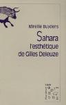 Sahara ; L'Esthétique De Gilles Deleuze