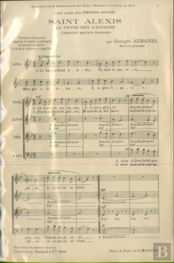 Bertrand.pt - Saint-Alexis 4 Voix Mixtes ( Provencale  Chant