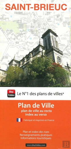 Bertrand.pt - Saint-Brieuc : Plan De Ville (Édition 2020)